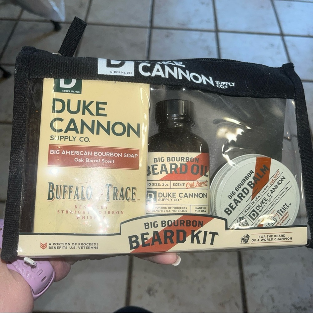 Duke Cannon Supply Co. Hair Care Grooming Kit; Beard Balm, Beard Oil and Soap